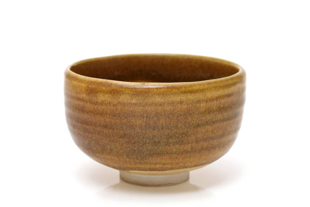 Tea bowl used in Japanese matcha tea