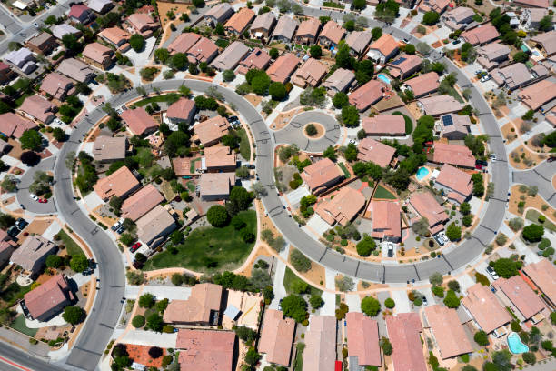 istock Suburban Sprawl from Above 1313736831