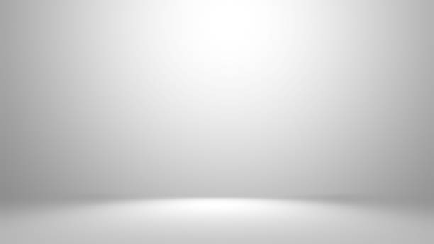 Empty white gray gradient room background, abstract backgrounds White gradient room background, background illustration design room stock pictures, royalty-free photos & images