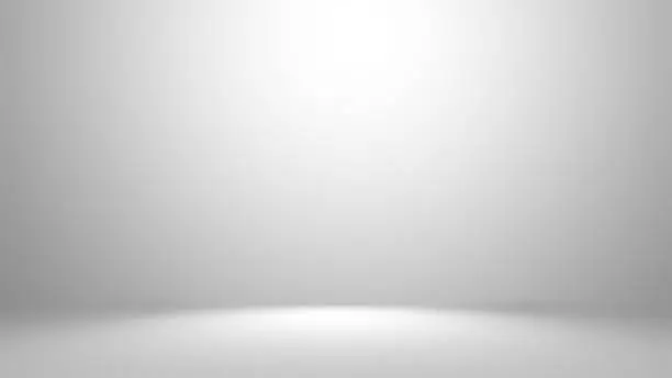 Photo of Empty white gray gradient room background, abstract backgrounds