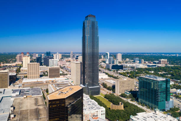 istock Uptown Houston Aerial Skyline View 1313738949