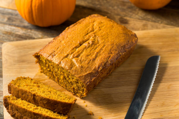 istock Homemade Organic Pumpkin Loaf Bread 1313740308