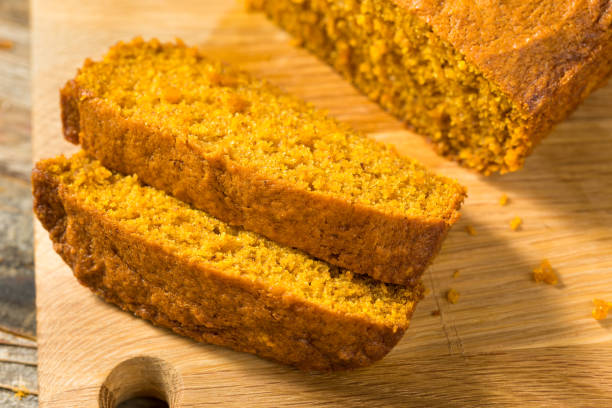 istock Homemade Organic Pumpkin Loaf Bread 1313740335