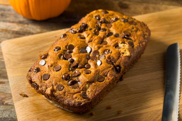 istock Homemade Organic Pumpkin Loaf Bread 1313740348