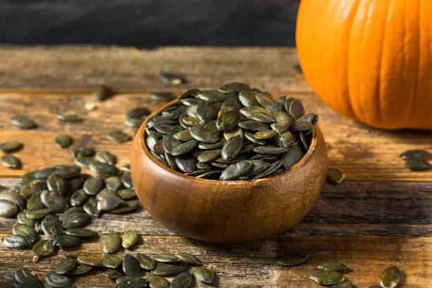 istock Homemade Green Pumpkin Seeds 1313740978
