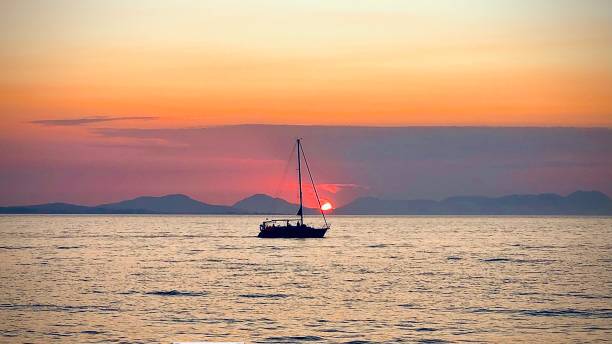 istock Sailboat on The Horizon 1313748705