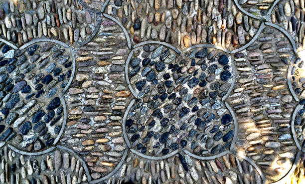 istock Chinese Stone Walkway Mosaic 1313751780