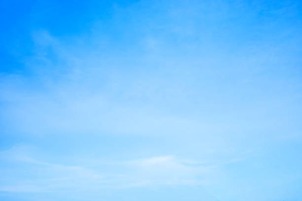 istock Fantastic soft white clouds against blue sky and copy space. 1313761556
