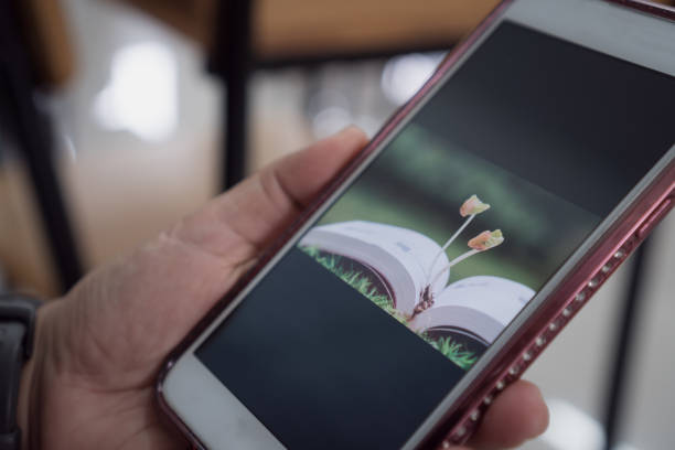 istock Situation of Coronavirus disease (COVID-19) As result teaching learning system smartphone application online all Student can learn biology Agriculture through Internet which can study anywhere anytime 1313764456