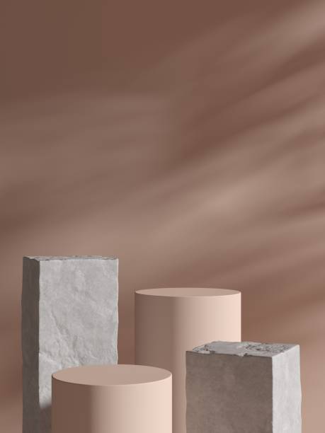 istock Abstract background. mock up scene for product display. 3d render 1313769790