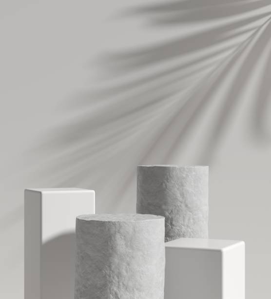 istock Abstract background. mock up scene for product display. 3d render 1313769824