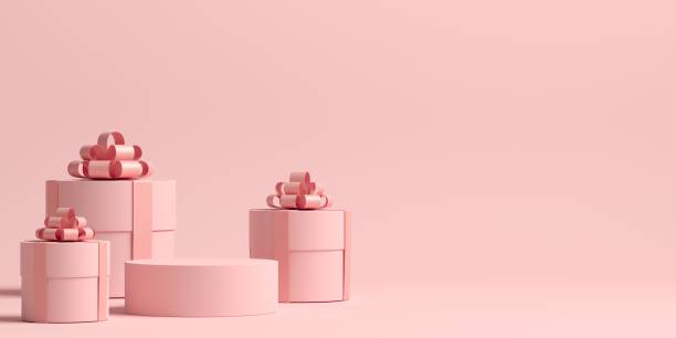 istock Abstract background. mock up scene for product display. 3d render 1313769845
