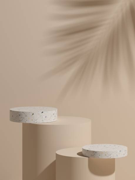 istock Abstract background. mock up scene for product display. 3d render 1313769987
