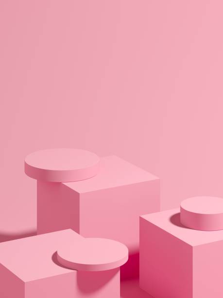 istock Abstract background. mock up scene for product display. 3d render 1313769994