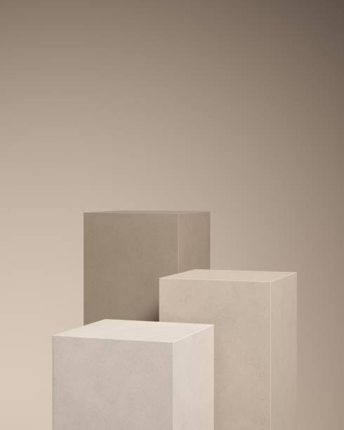 istock Abstract background. mock up scene for product display. 3d render 1313770012