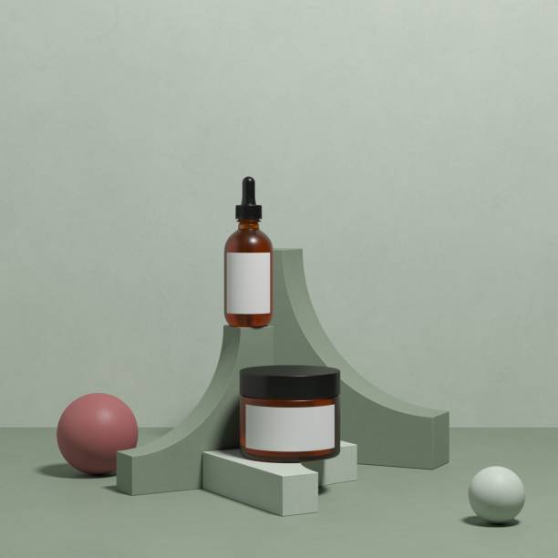 istock Abstract background. mock up scene for product display. 3d render 1313770016