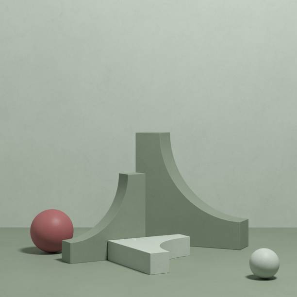istock Abstract background. mock up scene for product display. 3d render 1313770054