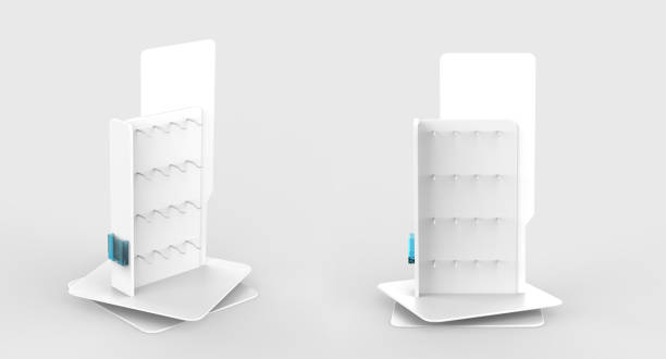 istock phone accessory display stand, retail display stand with hook for product 1313780569