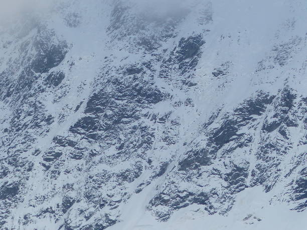 istock Snowy mountain, detail, Switzerland 1313785030