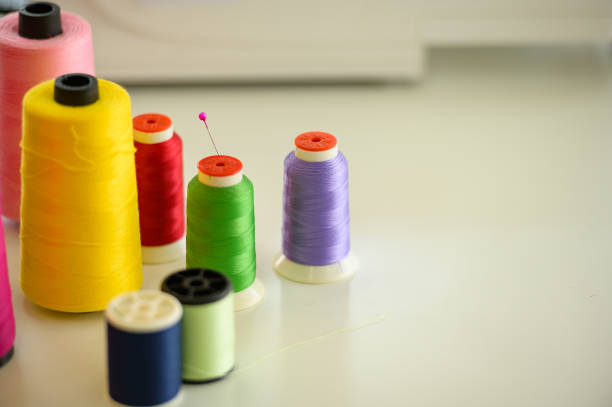 istock Needles and tools for tailors of a variety 1313787714