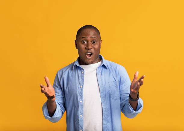 istock Shock, great news, best offer and positive emotions 1313792290