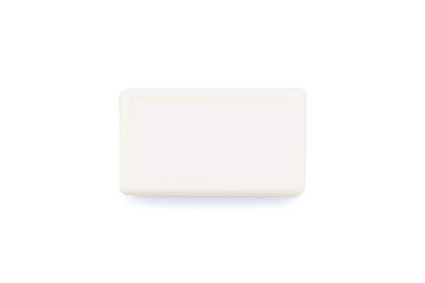 istock white soap bar isolated on white background. antibacterial soap brick cut out 1313801843