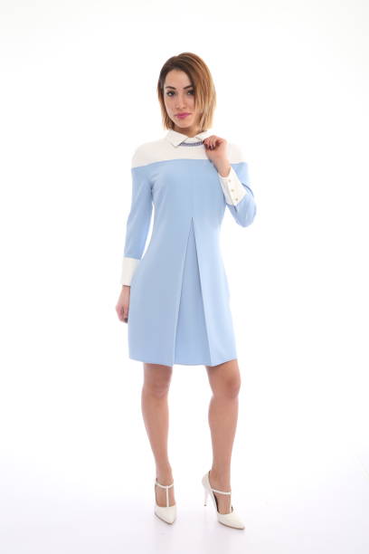 istock woman in blue dress 1313807512