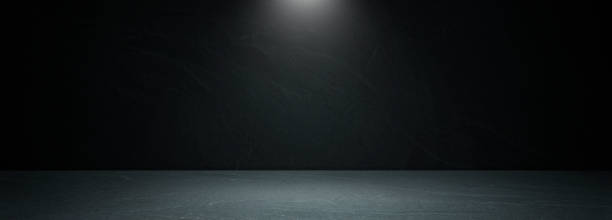 istock Abstract dark and gray stone wall and studio room. 1313826655