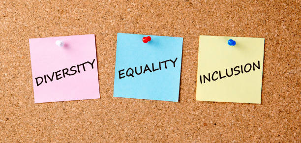 istock Three notes with handwritten text about human tolerance pinned on cork board. 1313828106