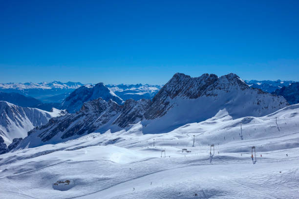 istock View from the Zugspitze, Germany, Bavaria 1313844169