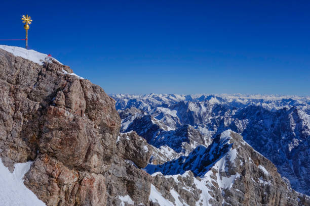 istock Summit cross on the Zugspitze, Bavaria, Germany 1313844324