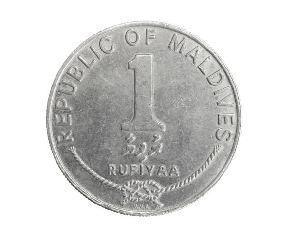 istock Maldives one rufiyaa coin on white isolated isolated background 1313844785