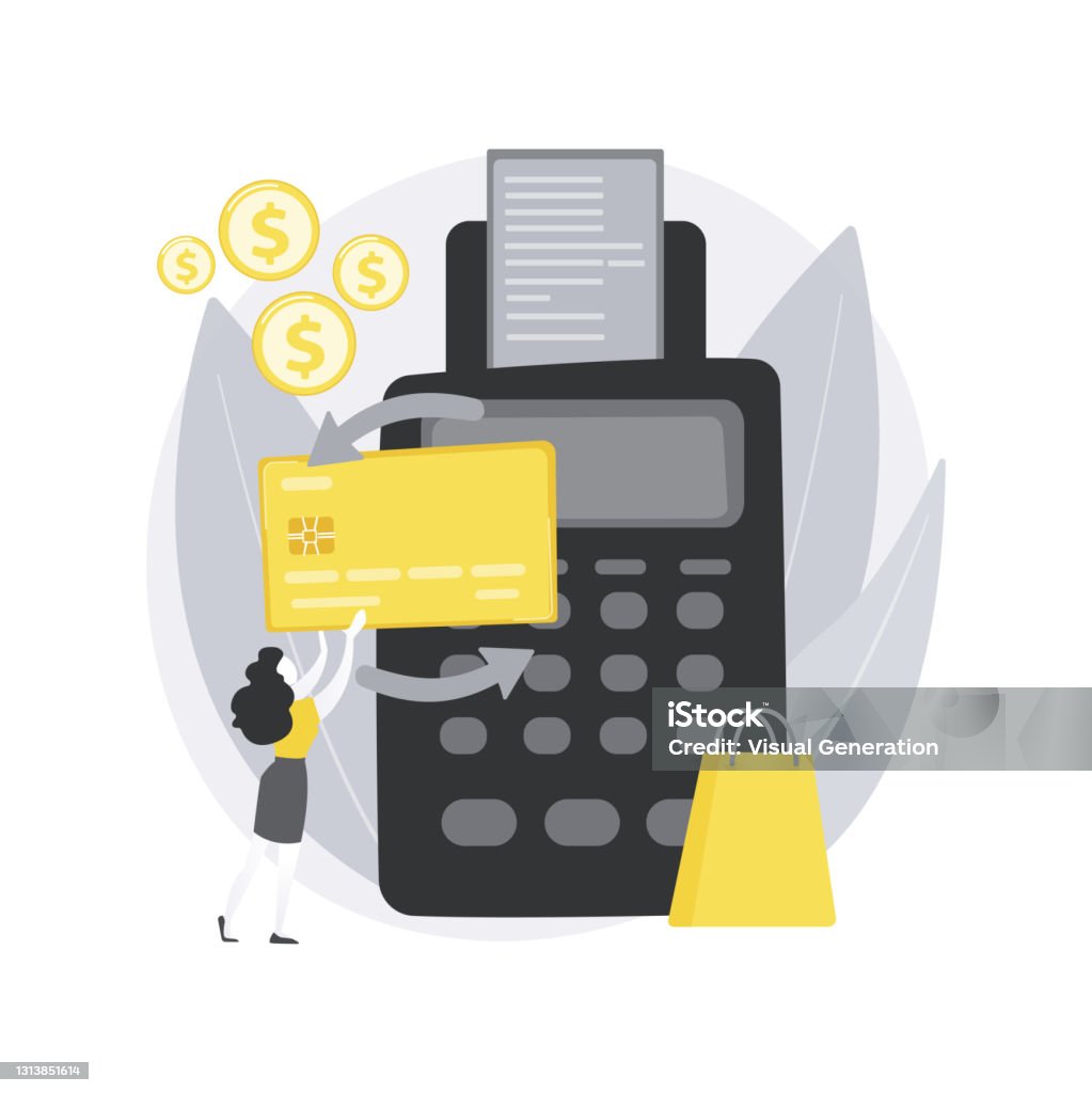 Payment Process Vector Image Payment Processing Abstract Concept Vector Illustration Stock ...