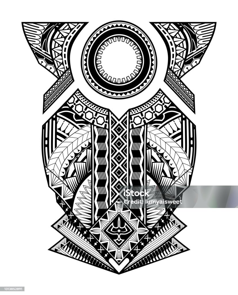 Polynesian Body Style Tattoo Ornament Stock Illustration - Download Image  Now - Polynesia, Tattoo, Pattern - iStock