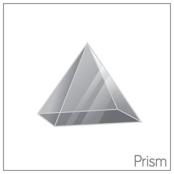 istock 3D clear pyramid/prism perfect shapes. Colored image suitable for preschool coloring, comparison, drawing, doodle, art project, first word book or flash card. 1313868065