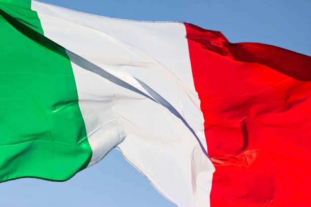istock Green, white and red italian flag concept image 1313881939