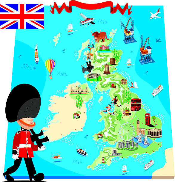 illustrations, cliparts, dessins animés et icônes de dessin carte du royaume-uni - map greater london southeast england uk