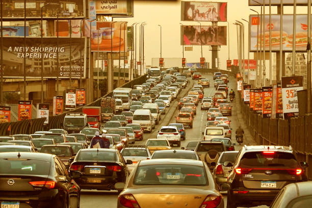 Heavy Traffic stock photo