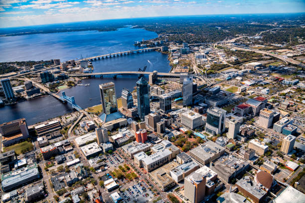istock Jacksonville Cityscape Aerial 1313911712