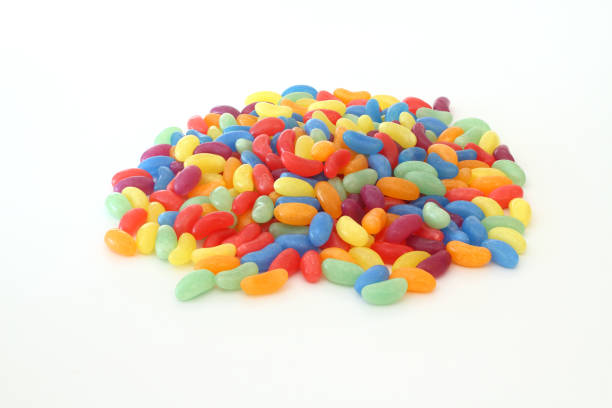 istock colorful jelly beans isolated on white background. 1313919292