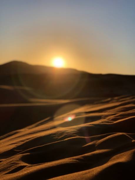 istock Sunrise on the desert 1313919573