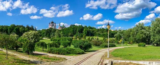 Feofaniia Park in Kyiv, Ukraine in Ukraine, Kyiv region, Kyiv