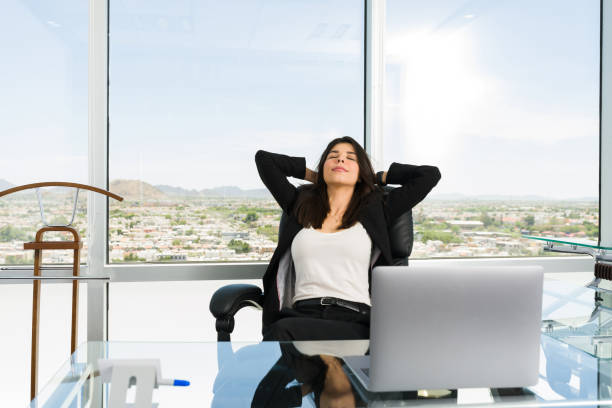 istock Finally getting ahead on her business career 1313921630