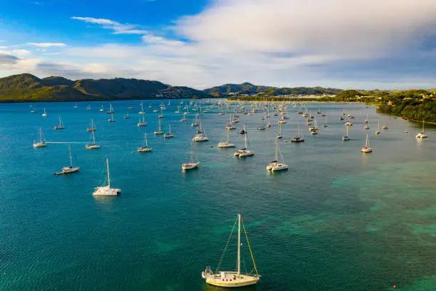 he bay of Marin is one of the most beautiful bays of Martinique
body of water