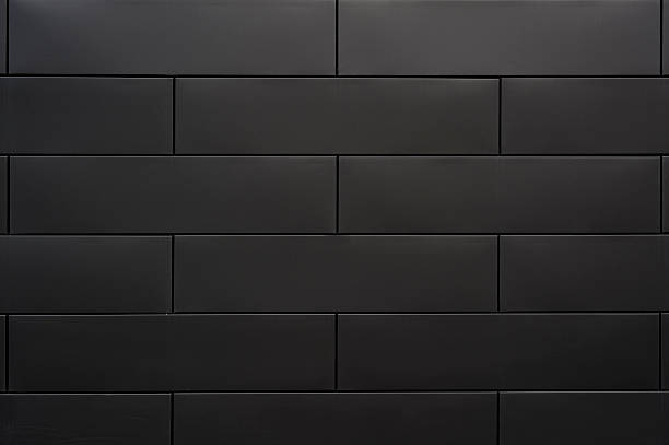 Grey metal wall stock photo