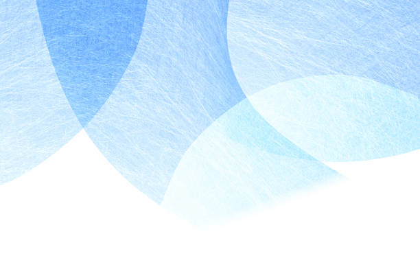 青い和紙背景素材(アブストラクト) - japanese culture pattern backgrounds paper点のイラスト素材／クリップアート素材／マンガ素材／アイコン素材