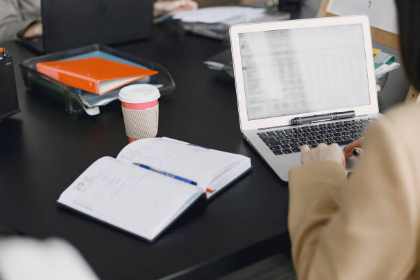 istock Business multi racial women working in the office 1313946965