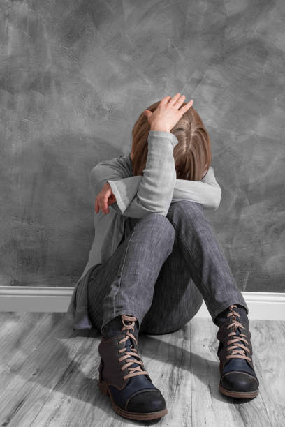 istock Woman in depression 1313956929