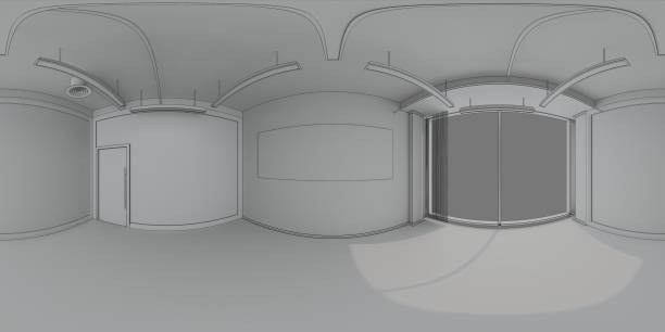 istock spherical panorama of the interior, 3D illustration 1313959456