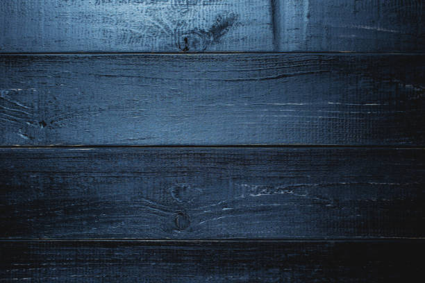 istock Background wooden dark blue black. 1313966945